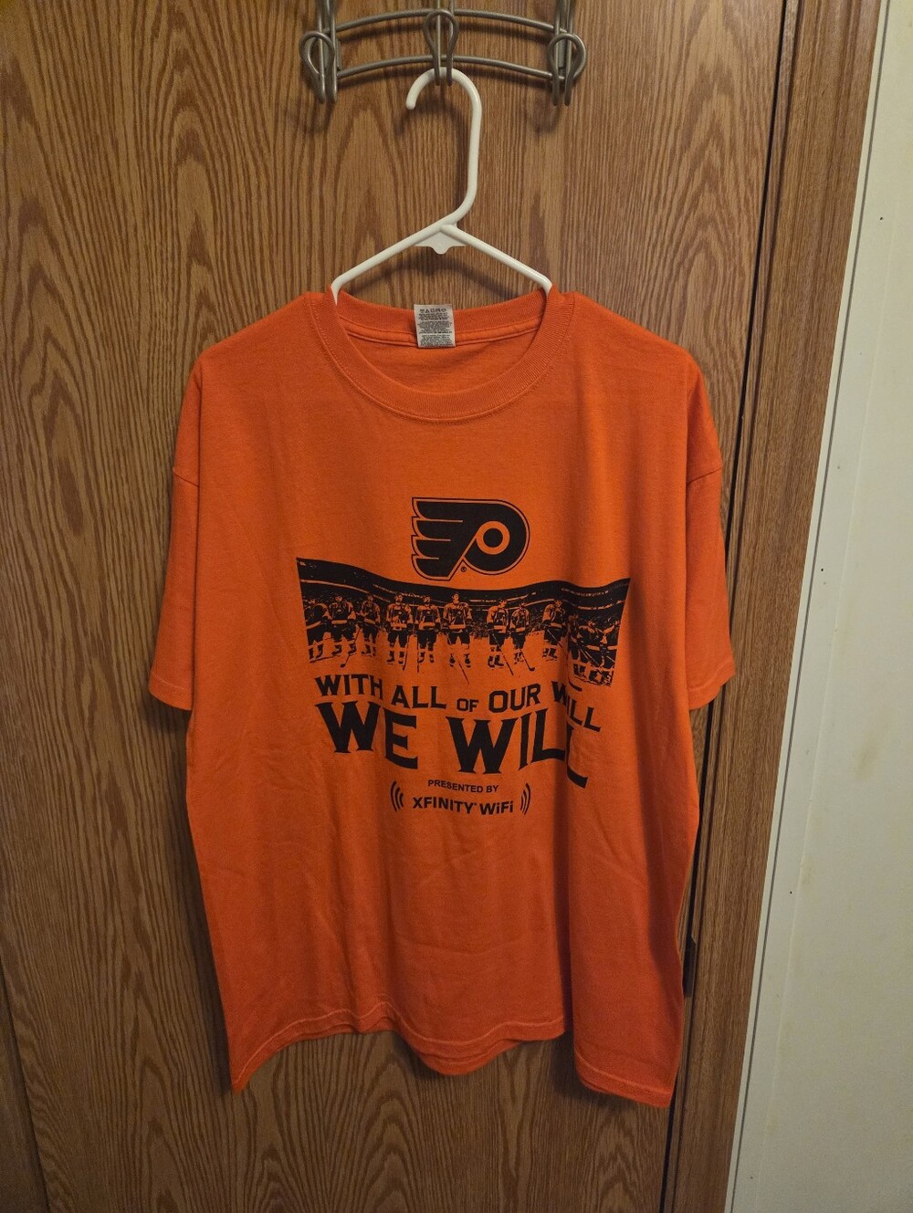 Jerzees Philadelphia Flyers Playoffs Shirt Sz XL Men's NWOT NHL